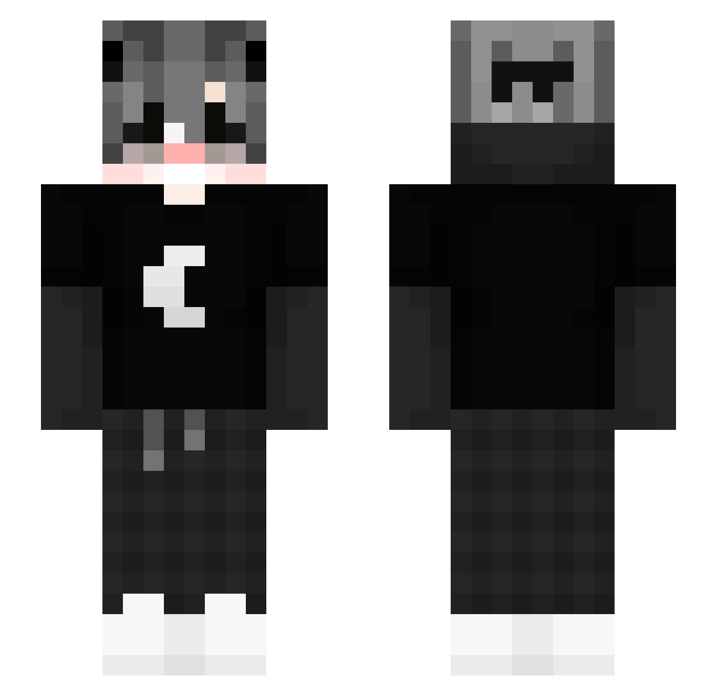 7amoody_ Minecraft skin, front and back view