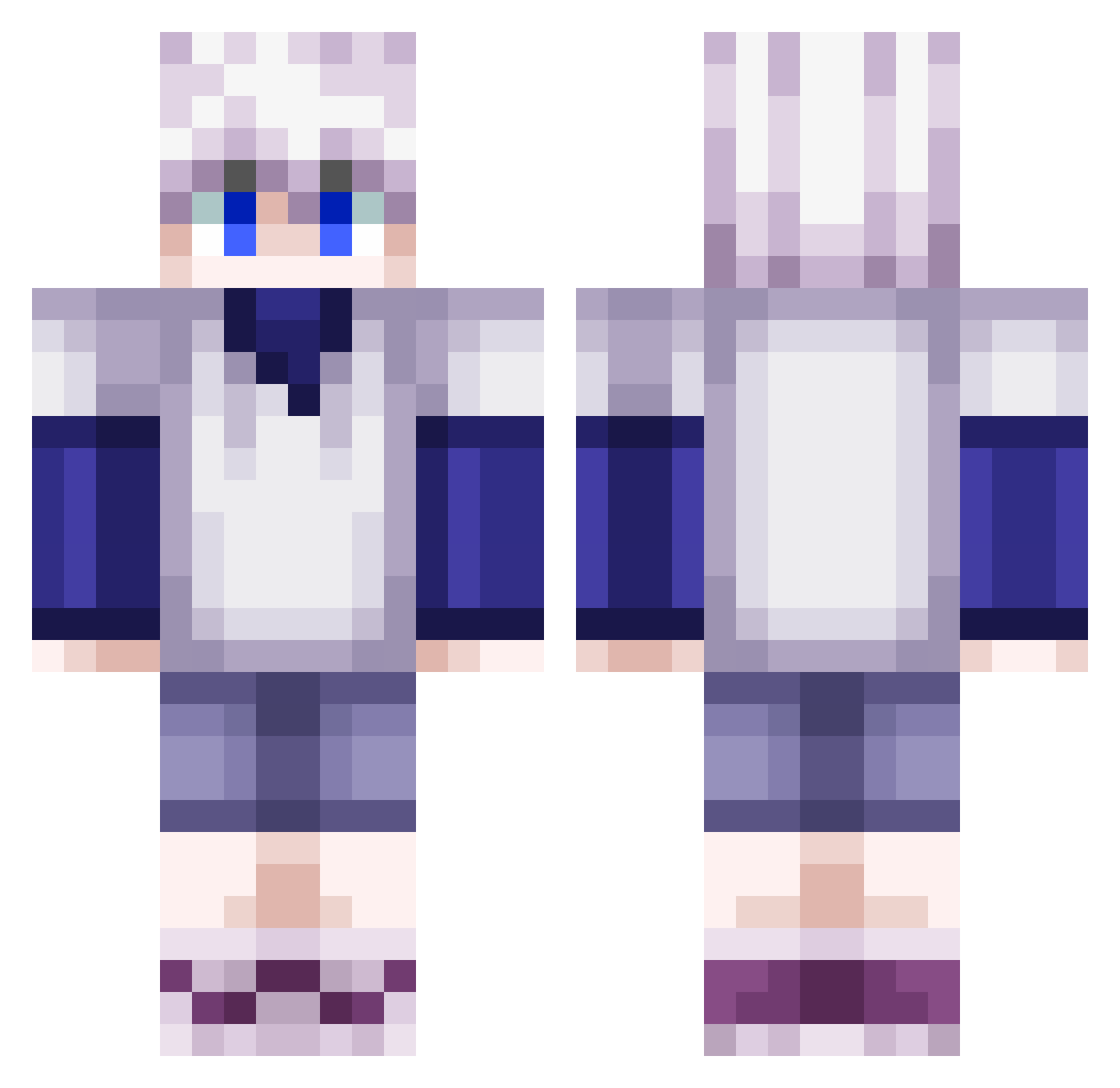sleepingdogs42 Minecraft skin, front and back view