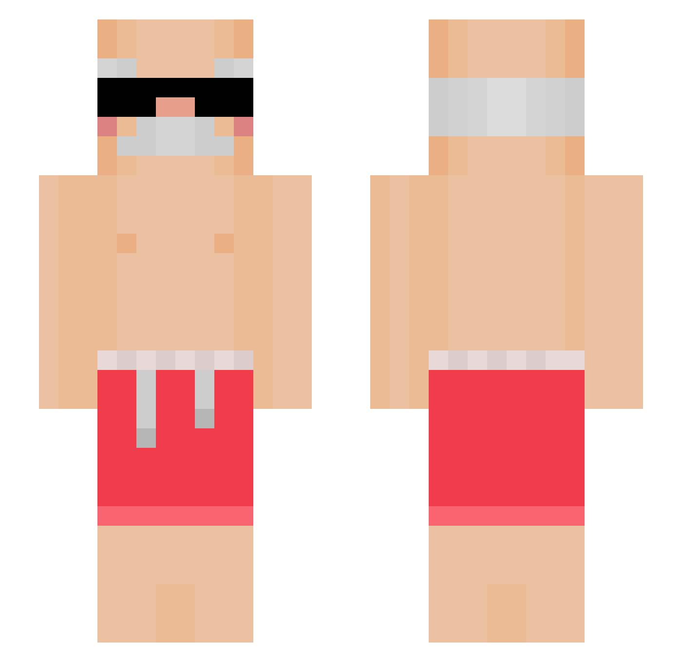 TaquitoDeAsadaa Minecraft skin, front and back view