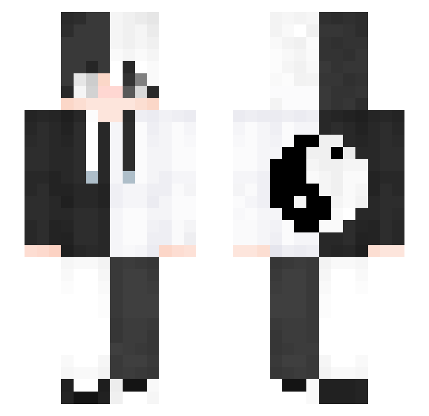 Stanley_KL Minecraft skin, front and back view