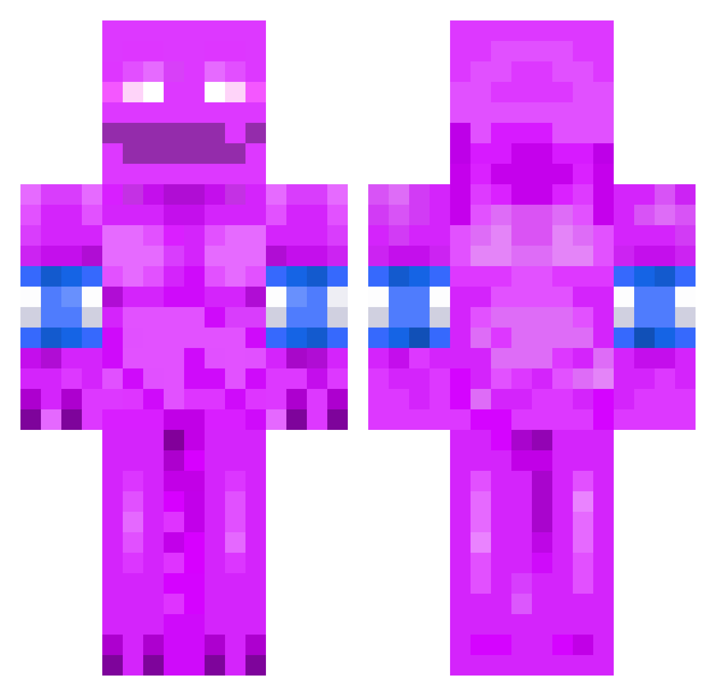 legardiennoir Minecraft skin, front and back view