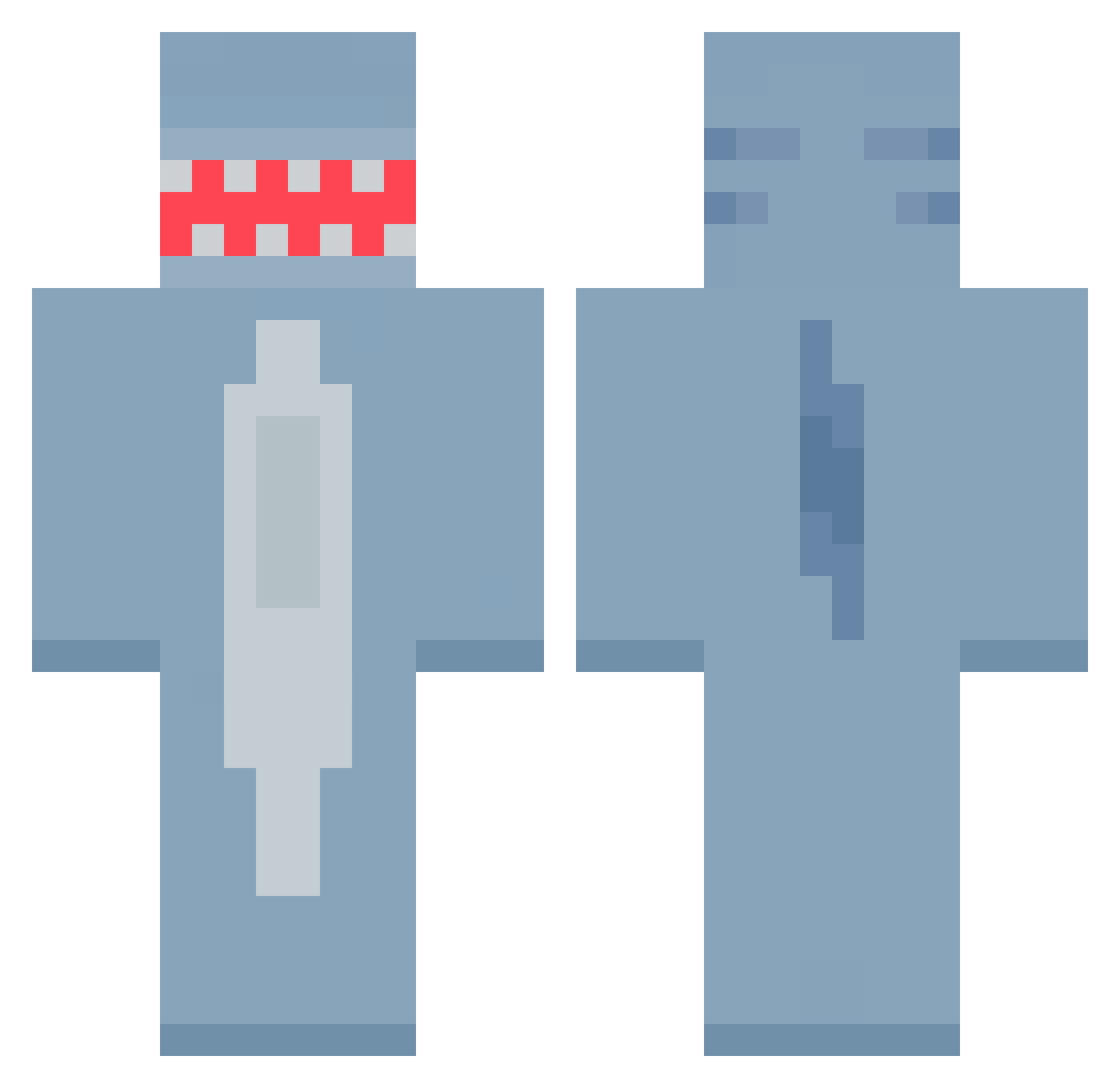 Nasko_ Minecraft skin, front and back view