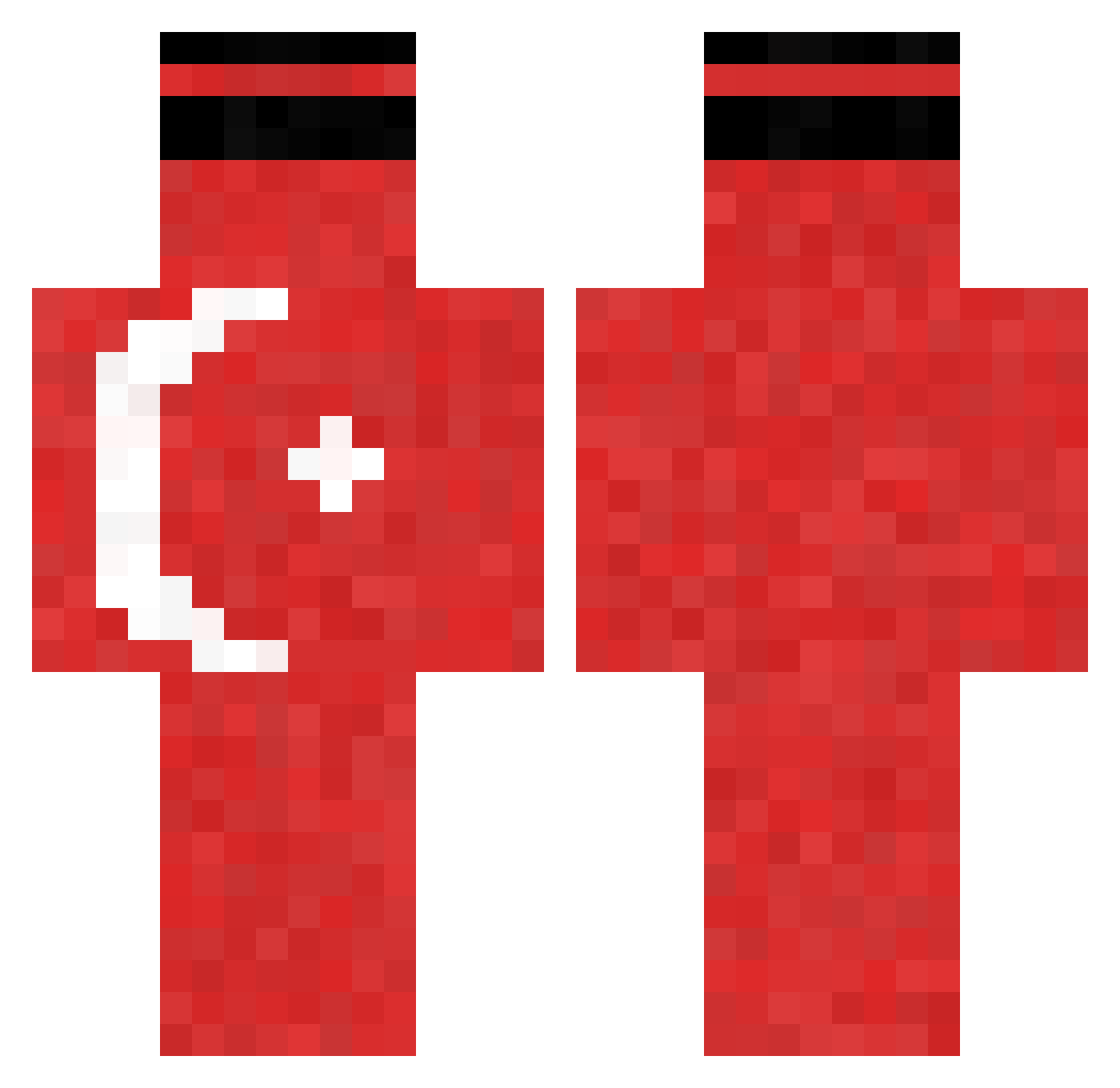 yamanduman2001 Minecraft skin, front and back view