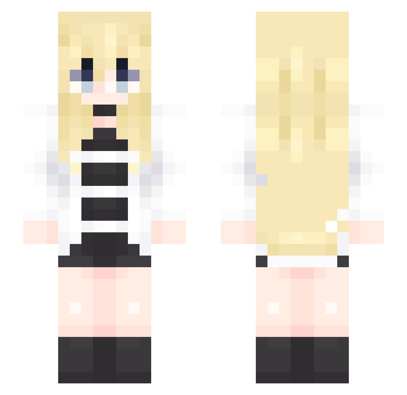 OndroSvito Minecraft skin, front and back view