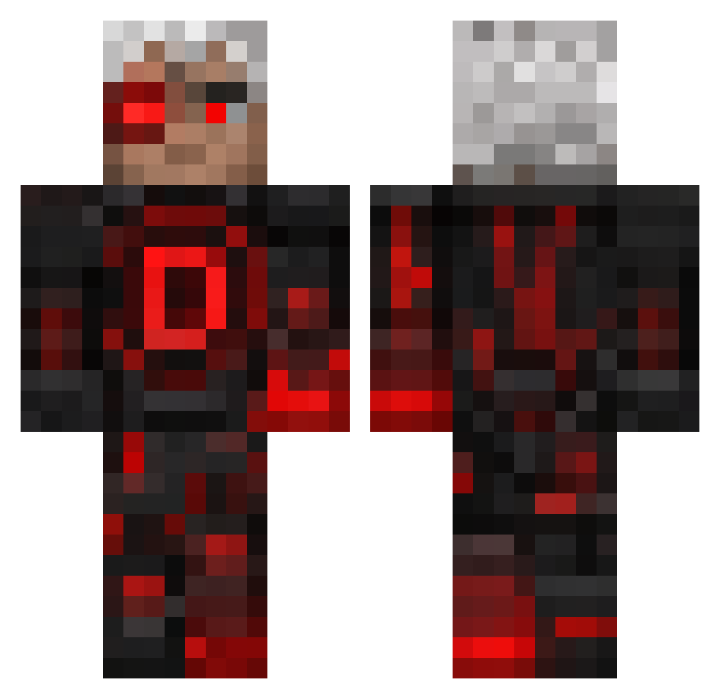 DunamisYT - infamous Minecraft skin