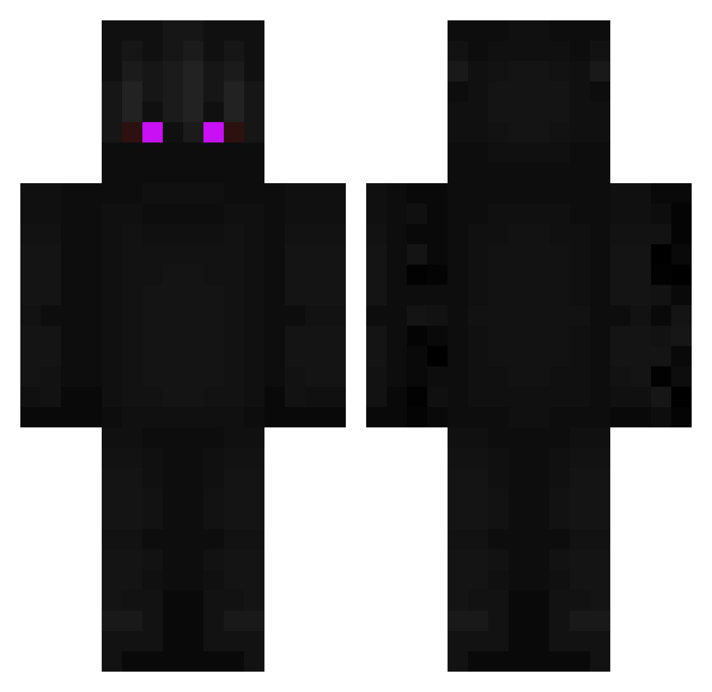 the_Krause Minecraft skin, front and back view