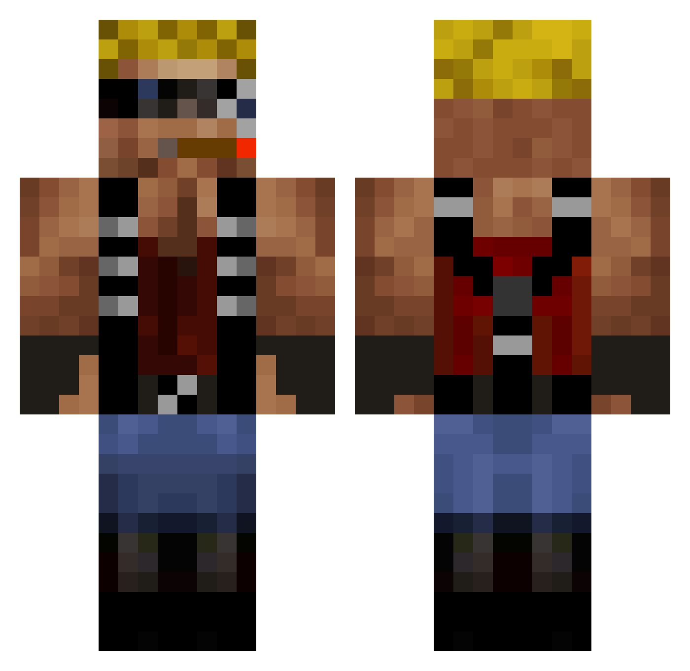 tumour - duke nukem Minecraft skin