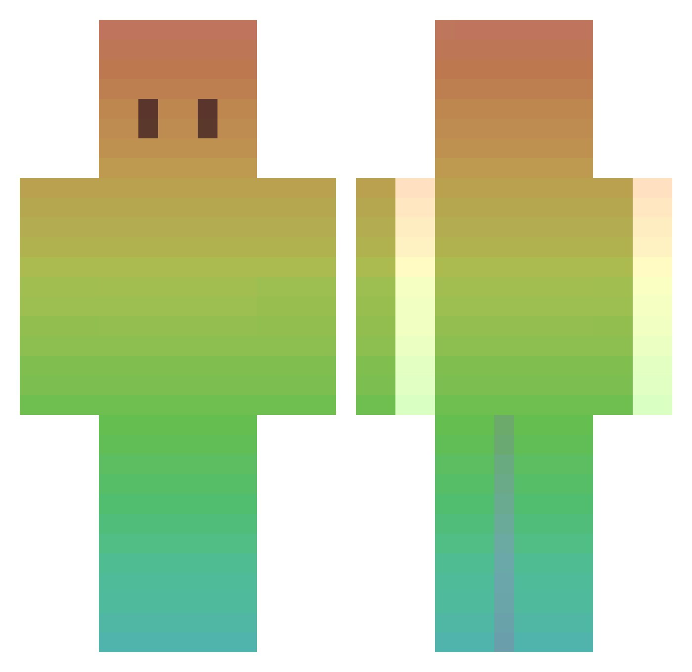 zlash__ Minecraft skin, front and back view