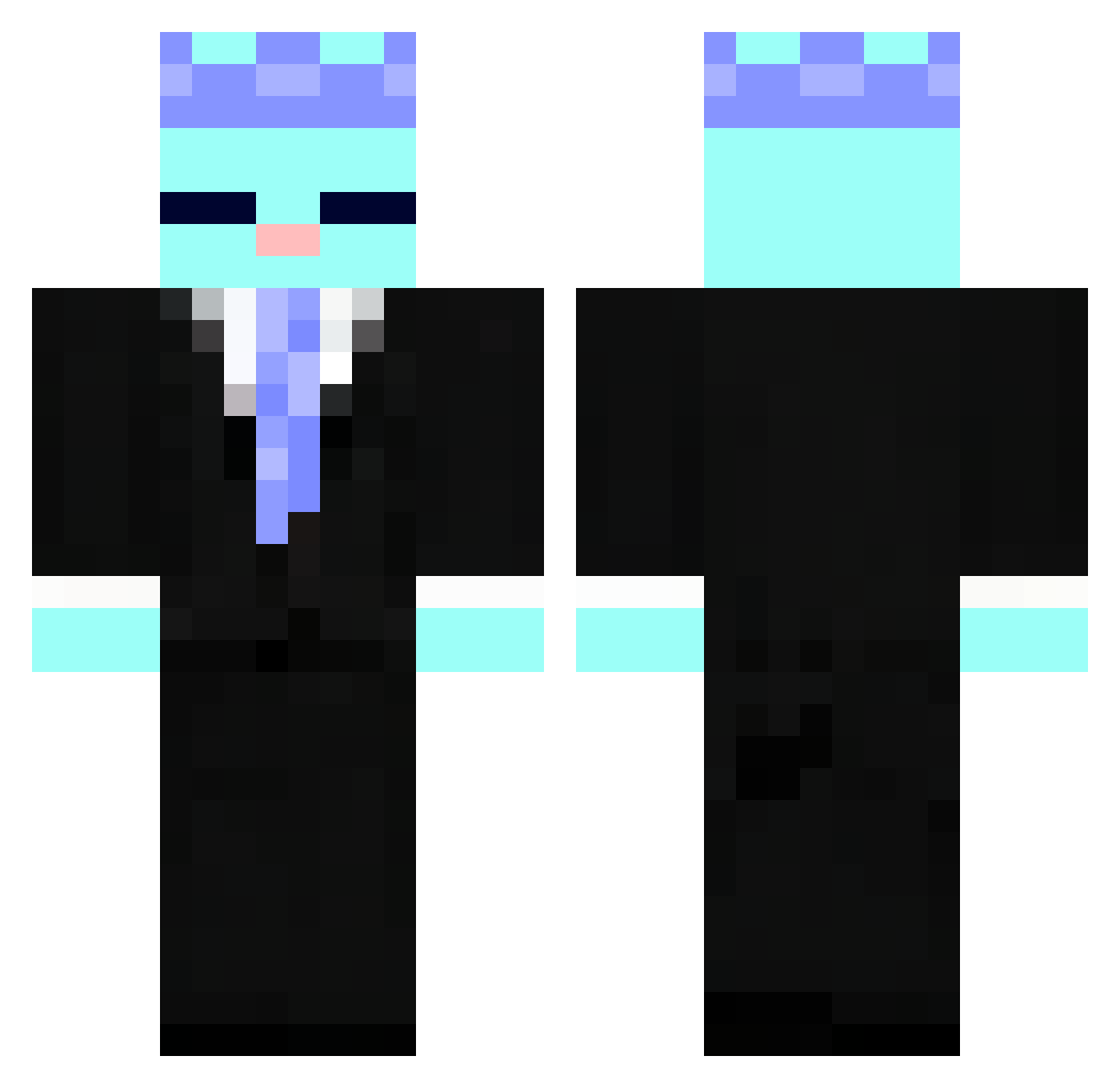 cc20150215 Minecraft skin, front and back view