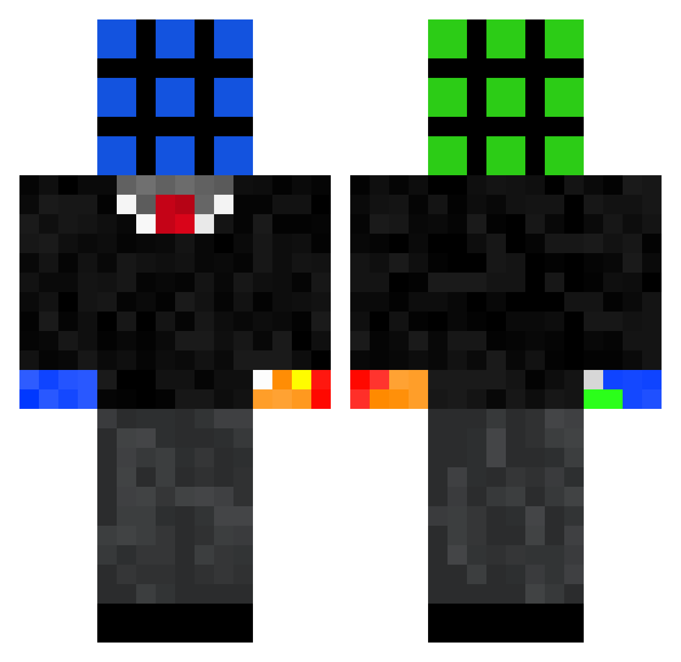 Natanyel_ Minecraft skin, front and back view