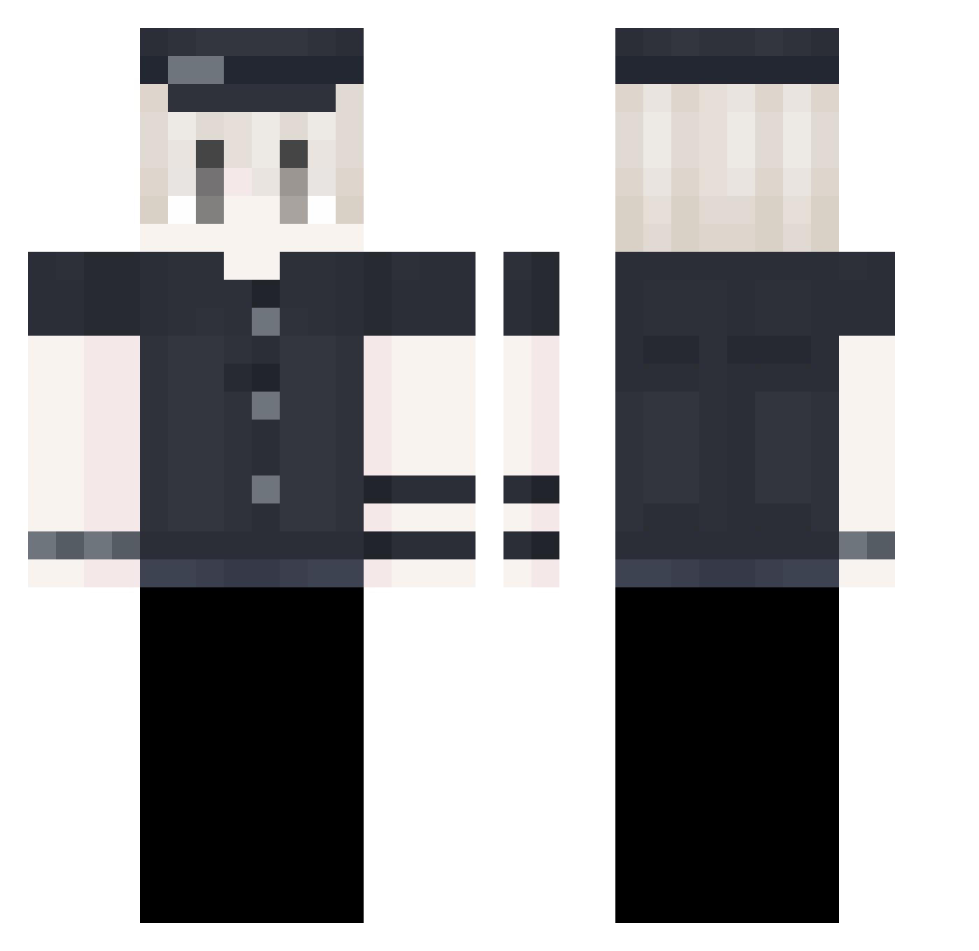 bogdan213769 Minecraft skin, front and back view
