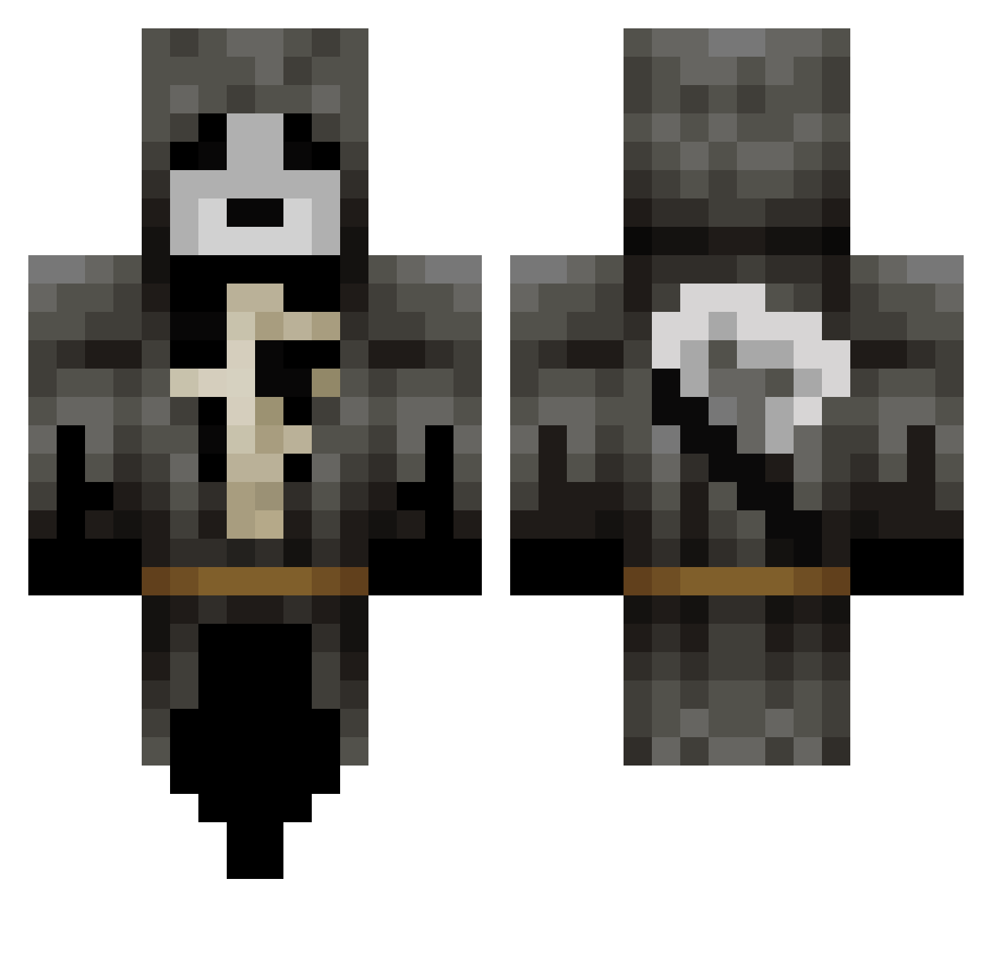 firum_ Minecraft skin, front and back view