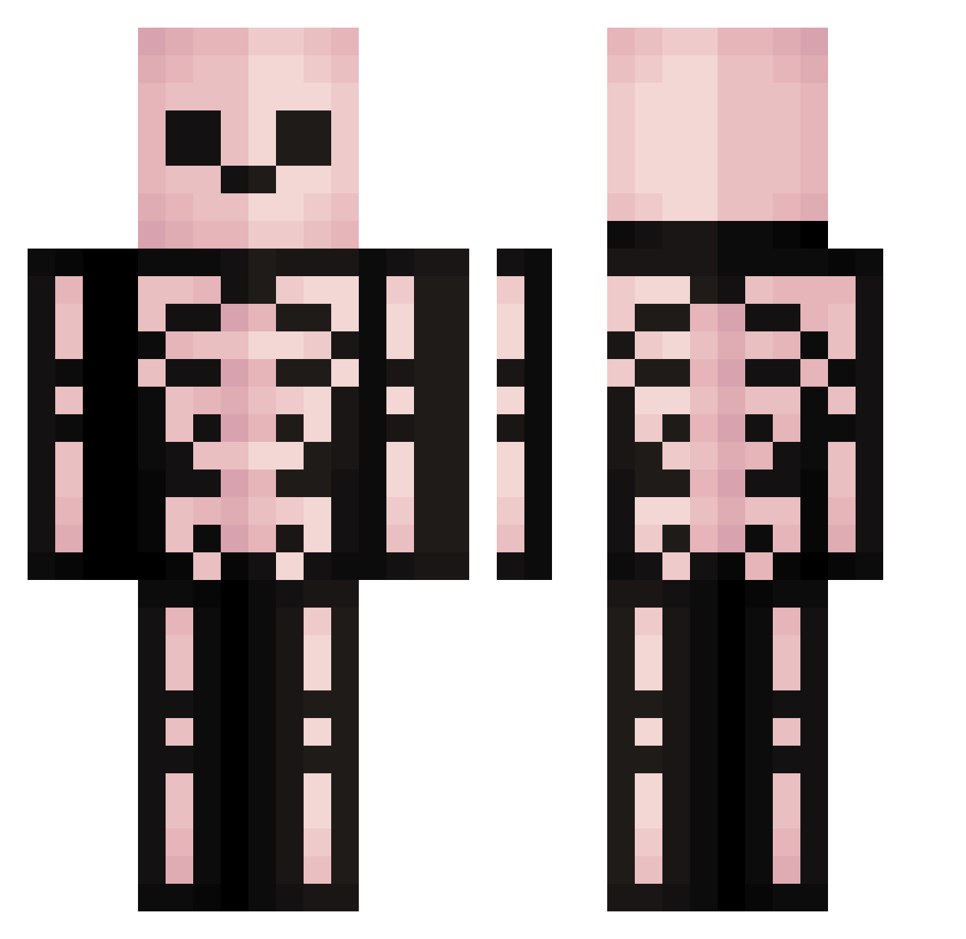 Mega_Billdoe Minecraft skin, front and back view