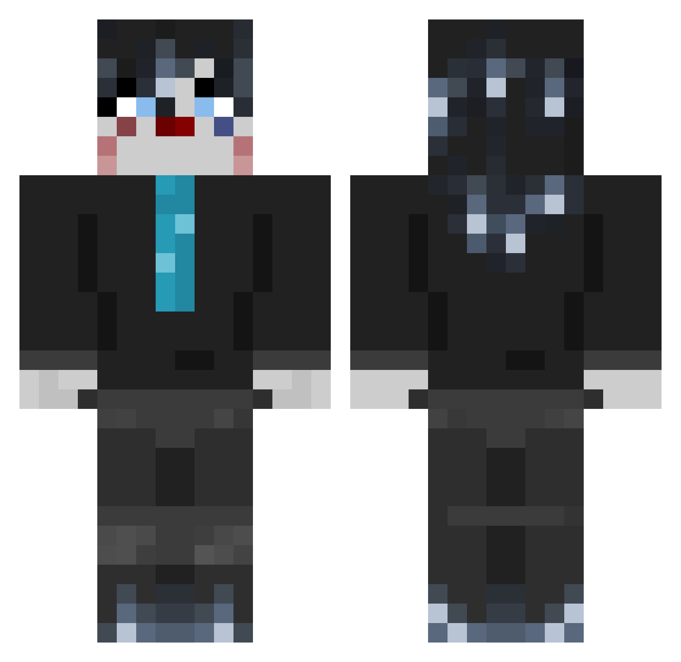 jterbrake06 Minecraft skin, front and back view