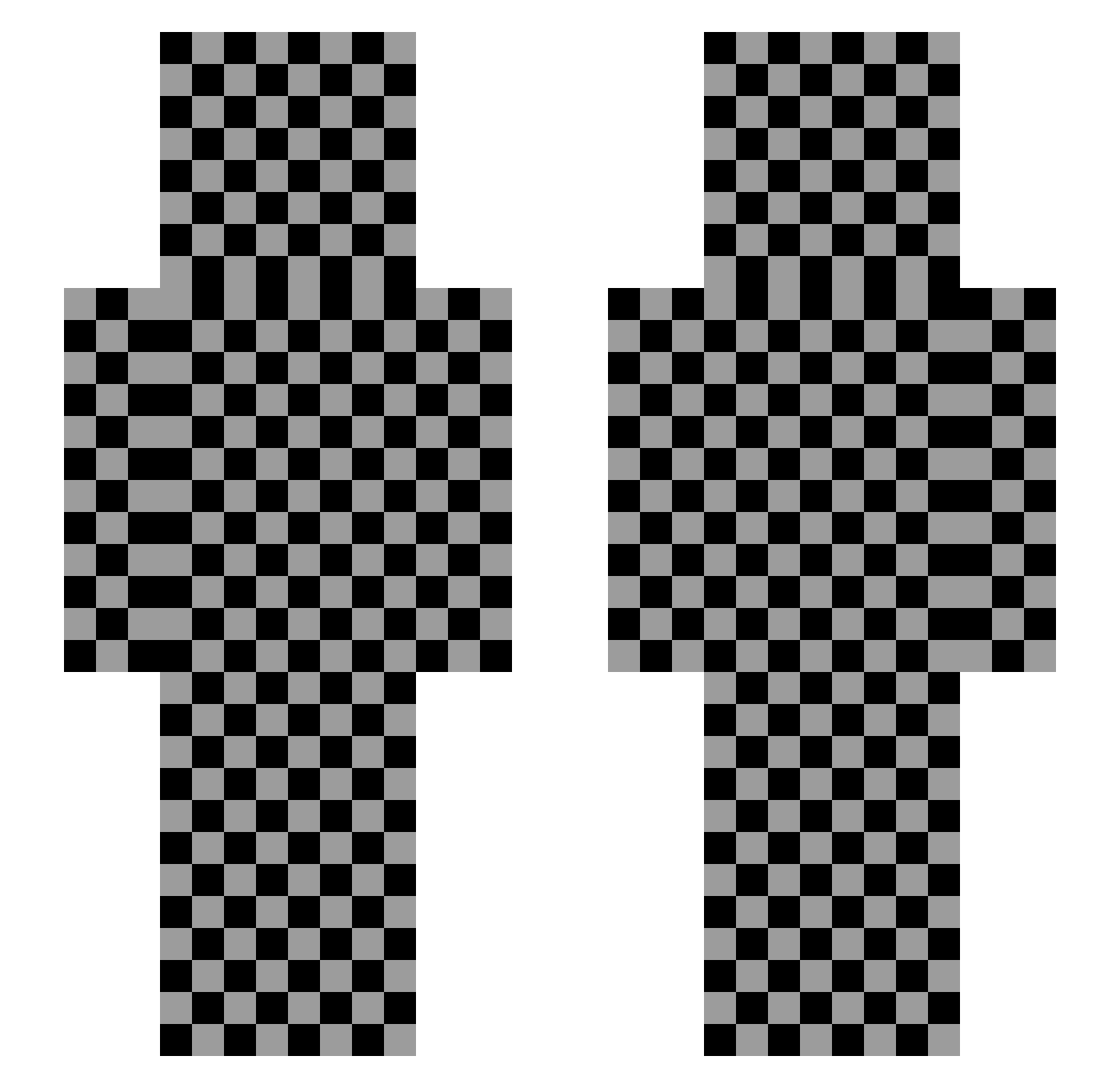 Severyn1 Minecraft skin, front and back view