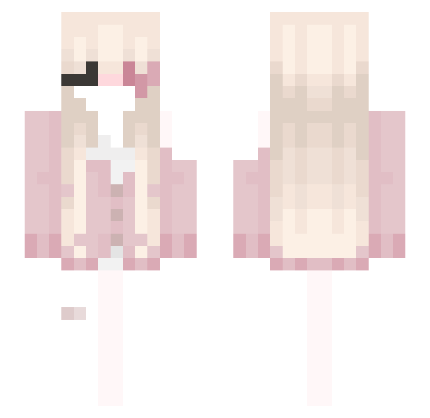 maax_v1 Minecraft skin, front and back view