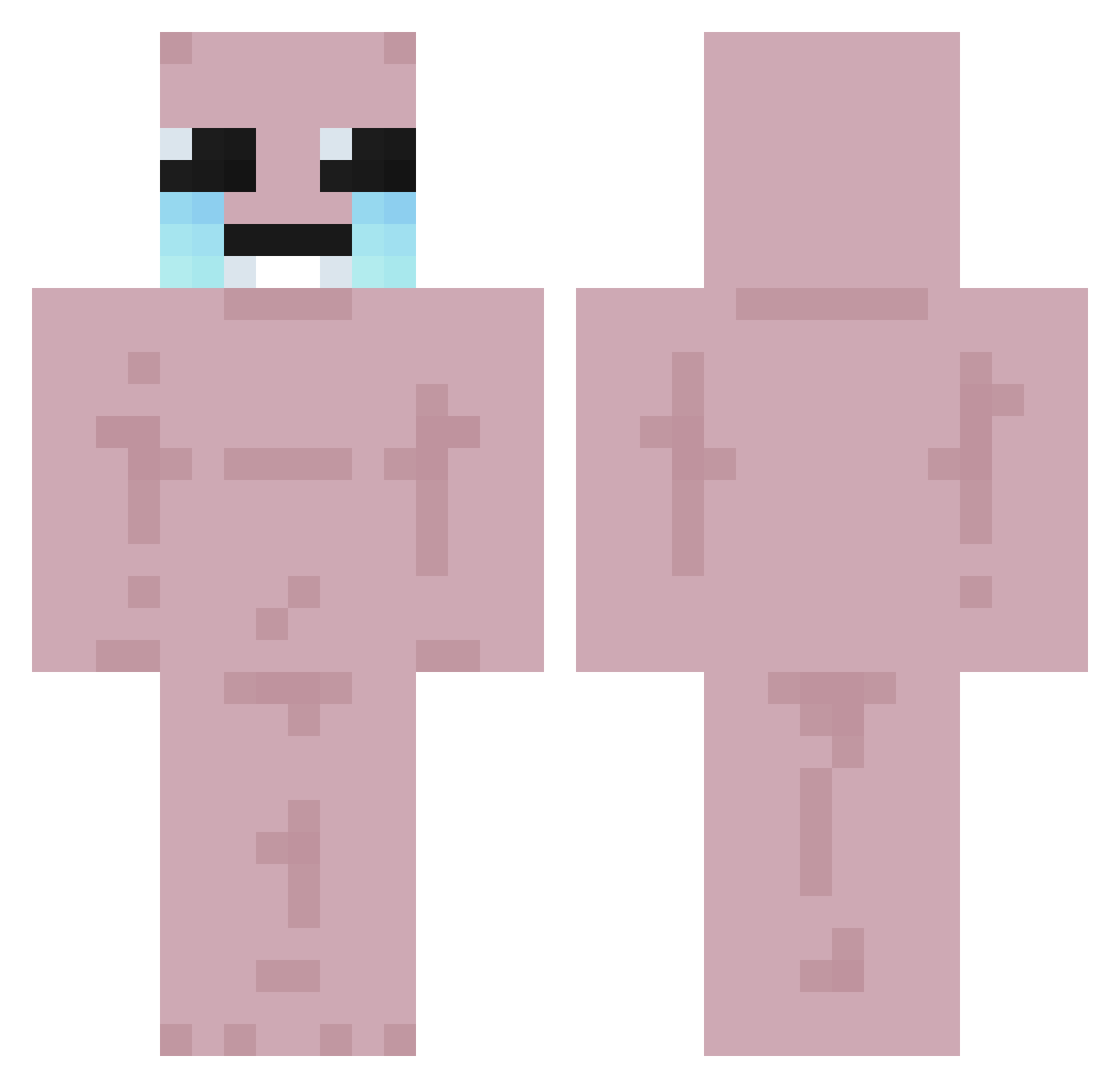 caymyn_ Minecraft skin, front and back view