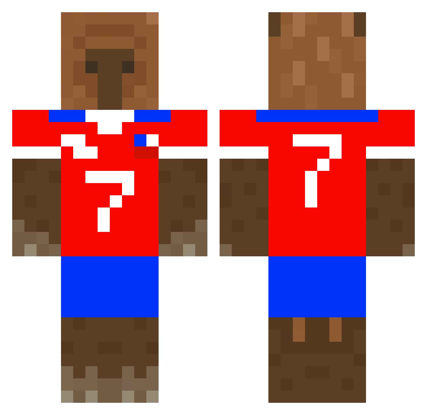lil_ann Minecraft skin, front and back view