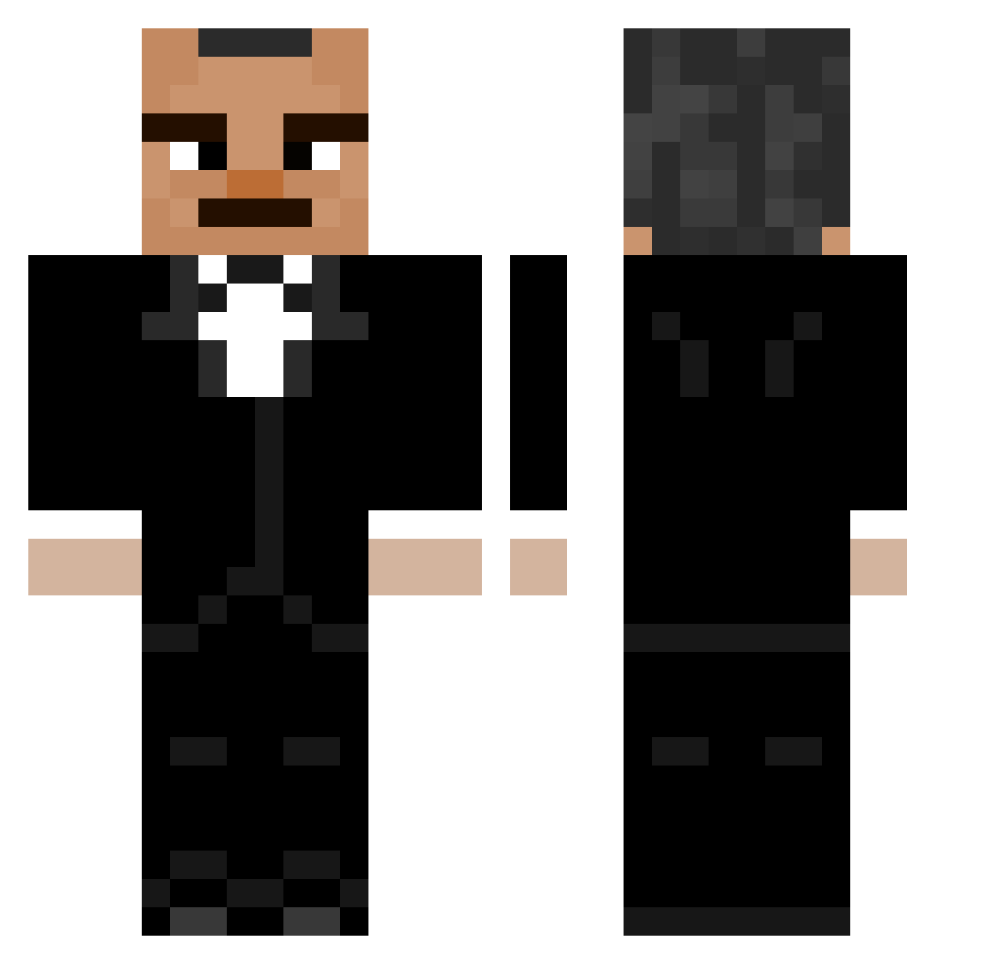 joseantonio9070 Minecraft skin, front and back view