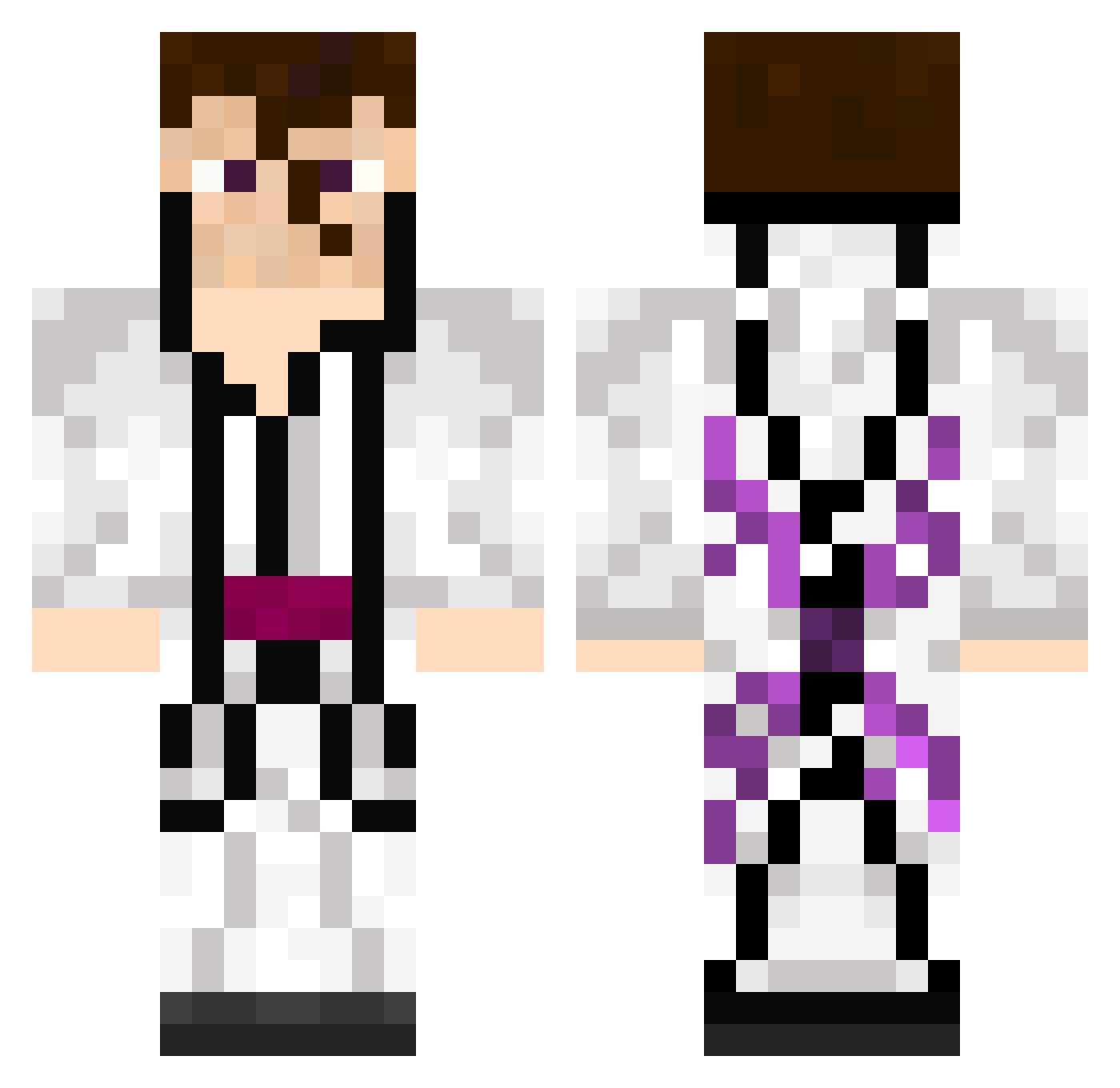 ILOVEDODGE - sosuke aizen Minecraft skin