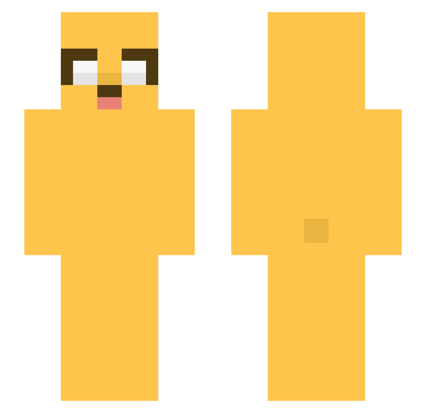 tilen5 Minecraft skin, front and back view