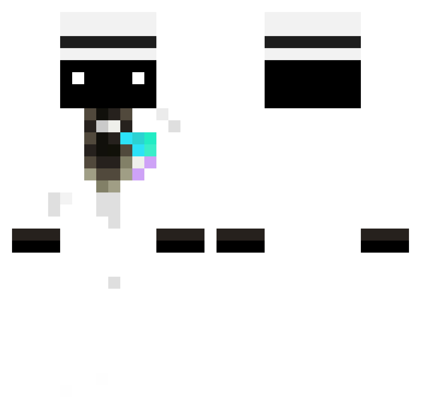 LucasLucas512 Minecraft skin, front and back view