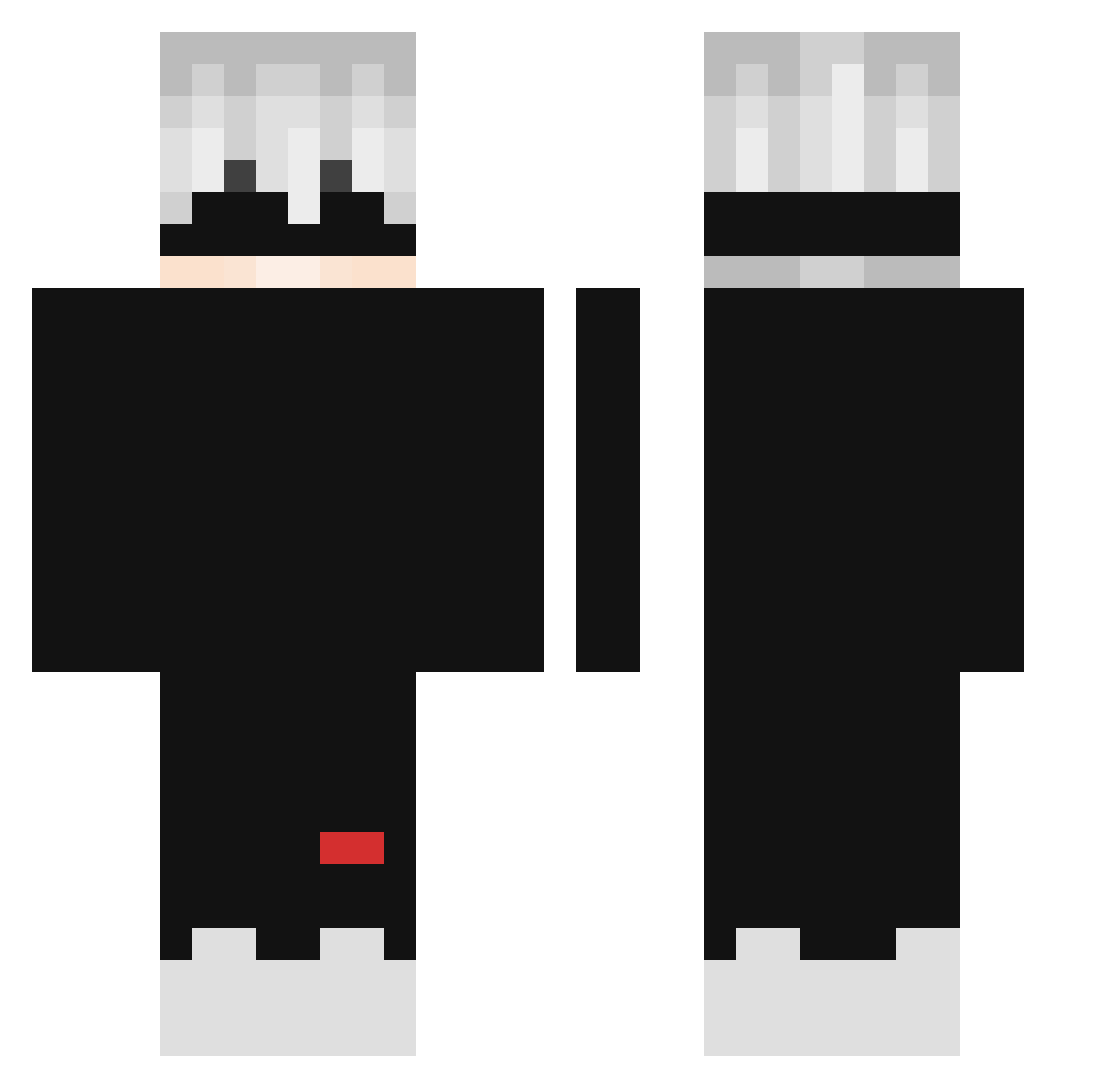 oskarpodolski Minecraft skin, front and back view