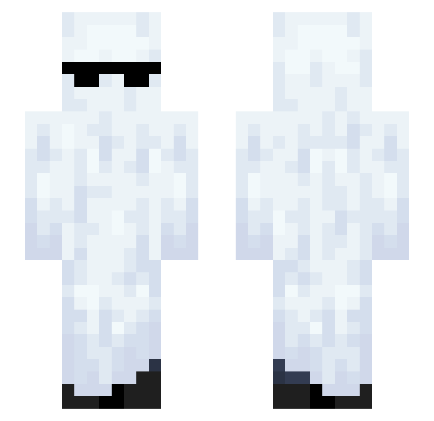 skadooshgronky28 Minecraft skin, front and back view