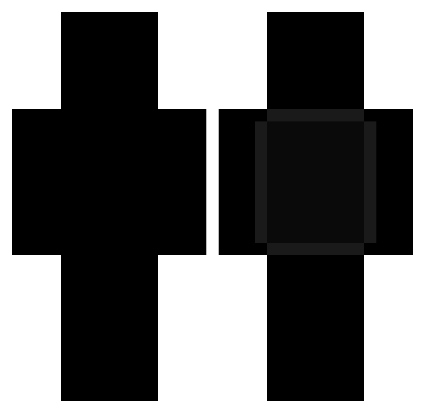 Summer_23 Minecraft skin, front and back view