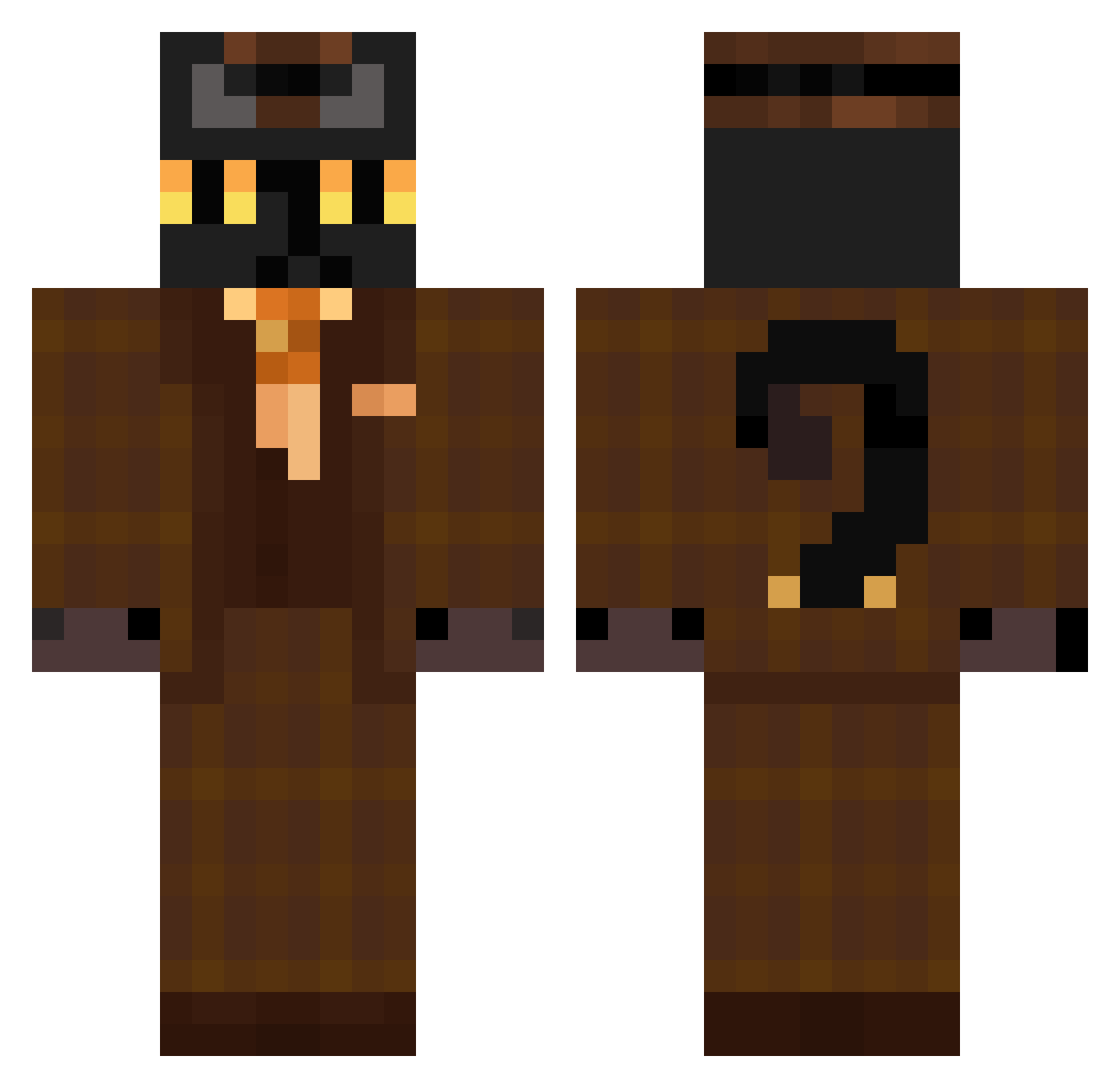 TOMATA_Q Minecraft skin, front and back view