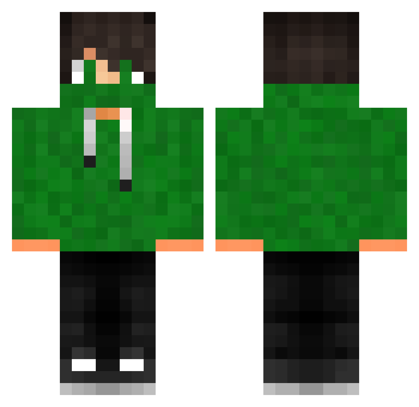 umitcanuygun41 Minecraft skin, front and back view