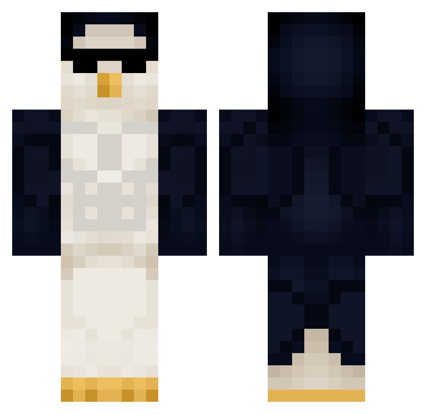 pengin_09 Minecraft skin, front and back view