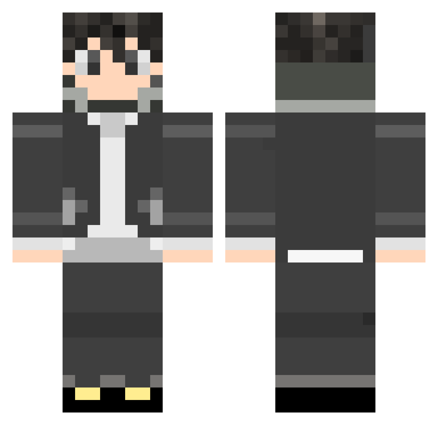 jnc_kks Minecraft skin, front and back view