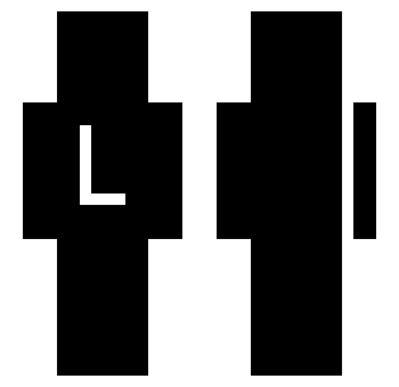 Unspottable Minecraft skin, front and back view
