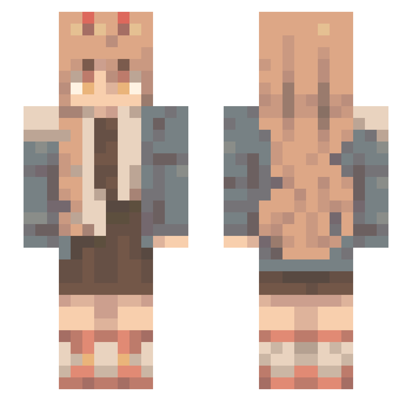 zi5_jio Minecraft skin, front and back view