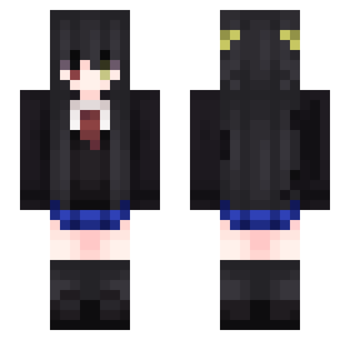 _Johnny2026_ Minecraft skin, front and back view