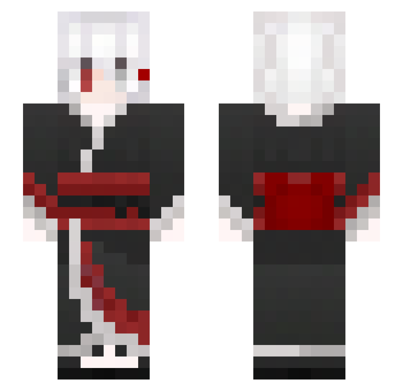 SoMDeJTIW Minecraft skin, front and back view