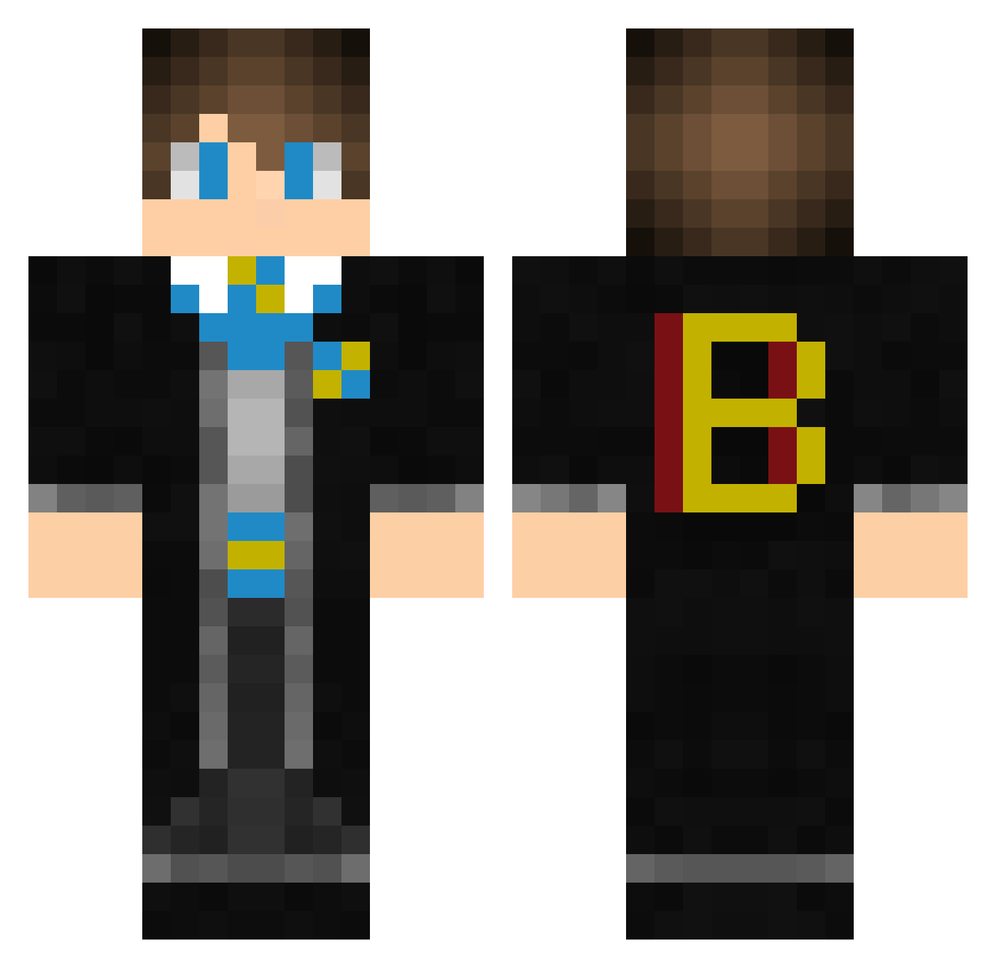 Rigyz__ Minecraft skin, front and back view
