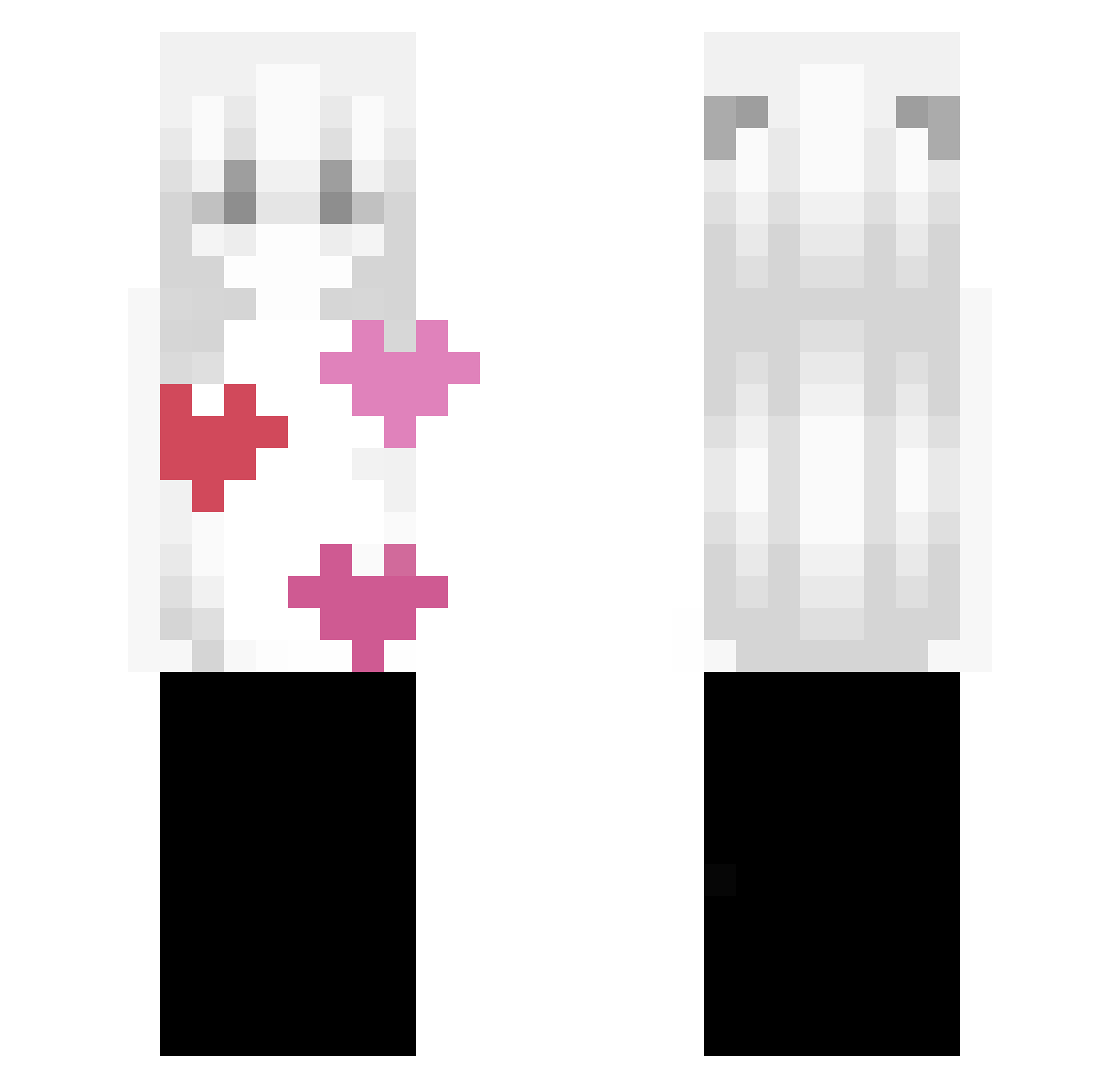 pointwest - hearts Minecraft skin