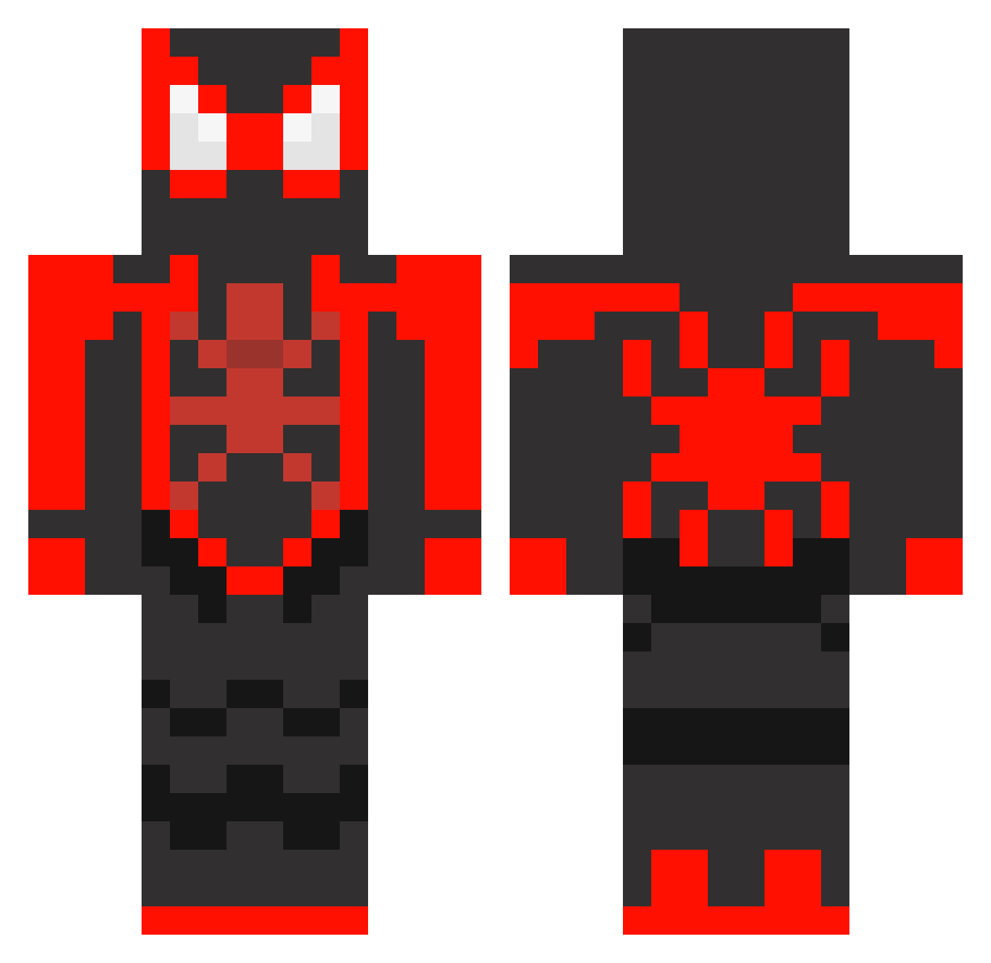 only1mxy Minecraft skin, front and back view