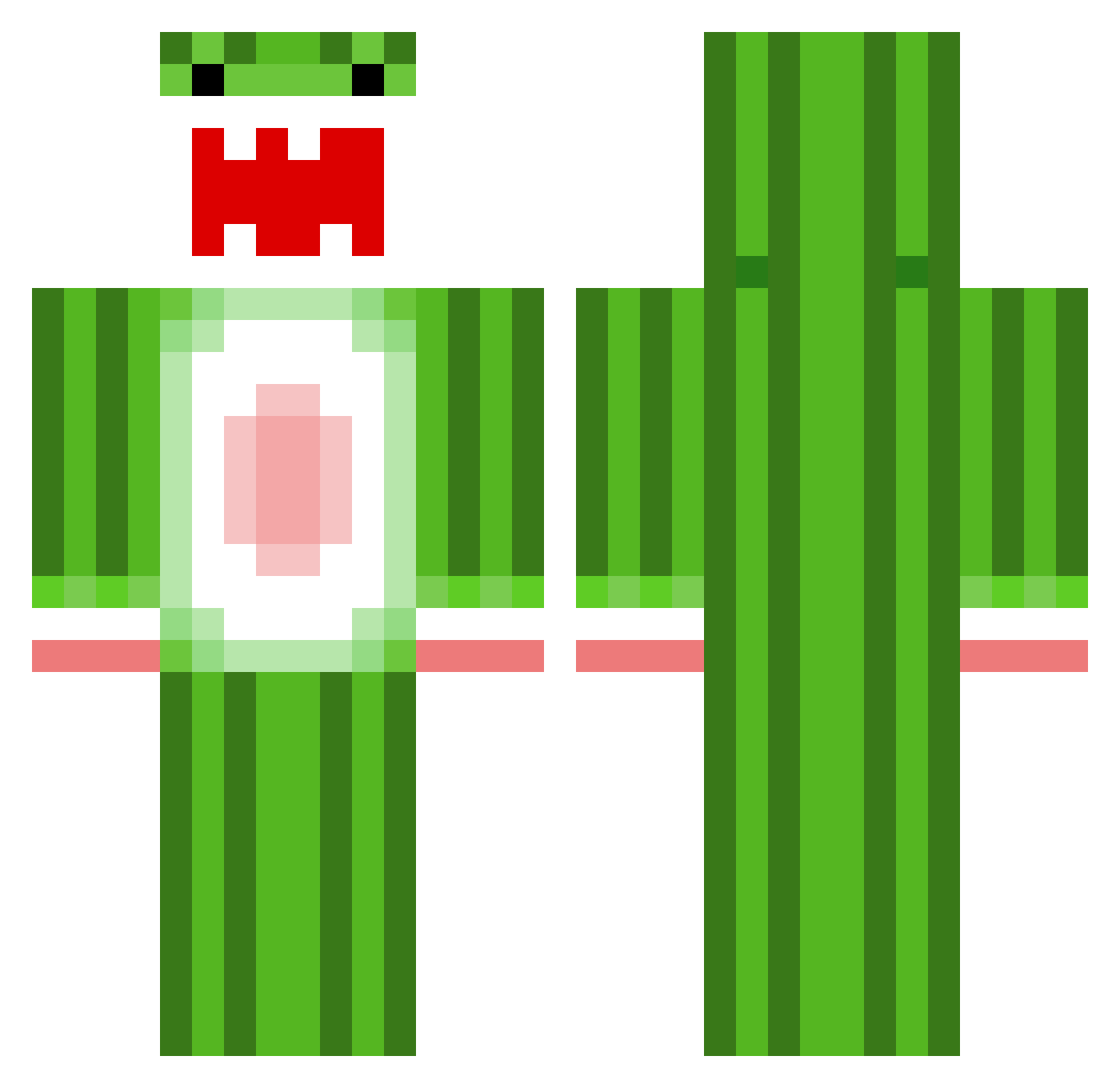 Koolad_ Minecraft skin, front and back view