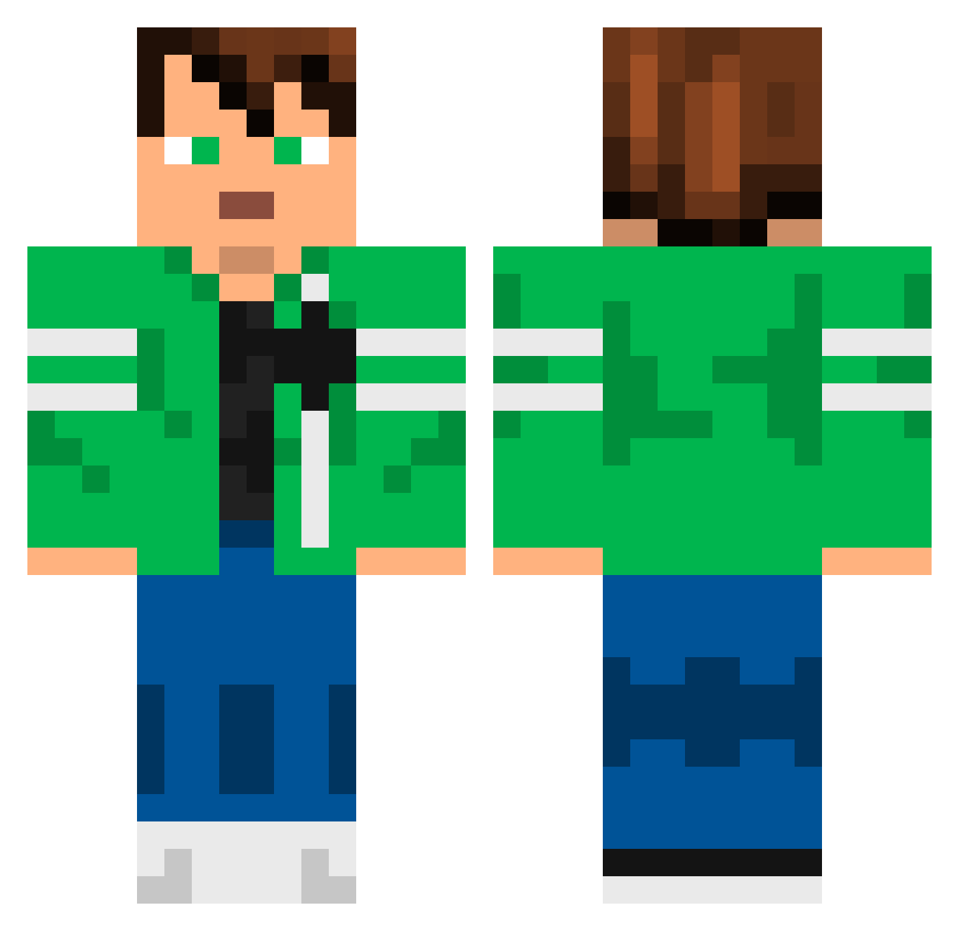 shumbul_tala Minecraft skin, front and back view