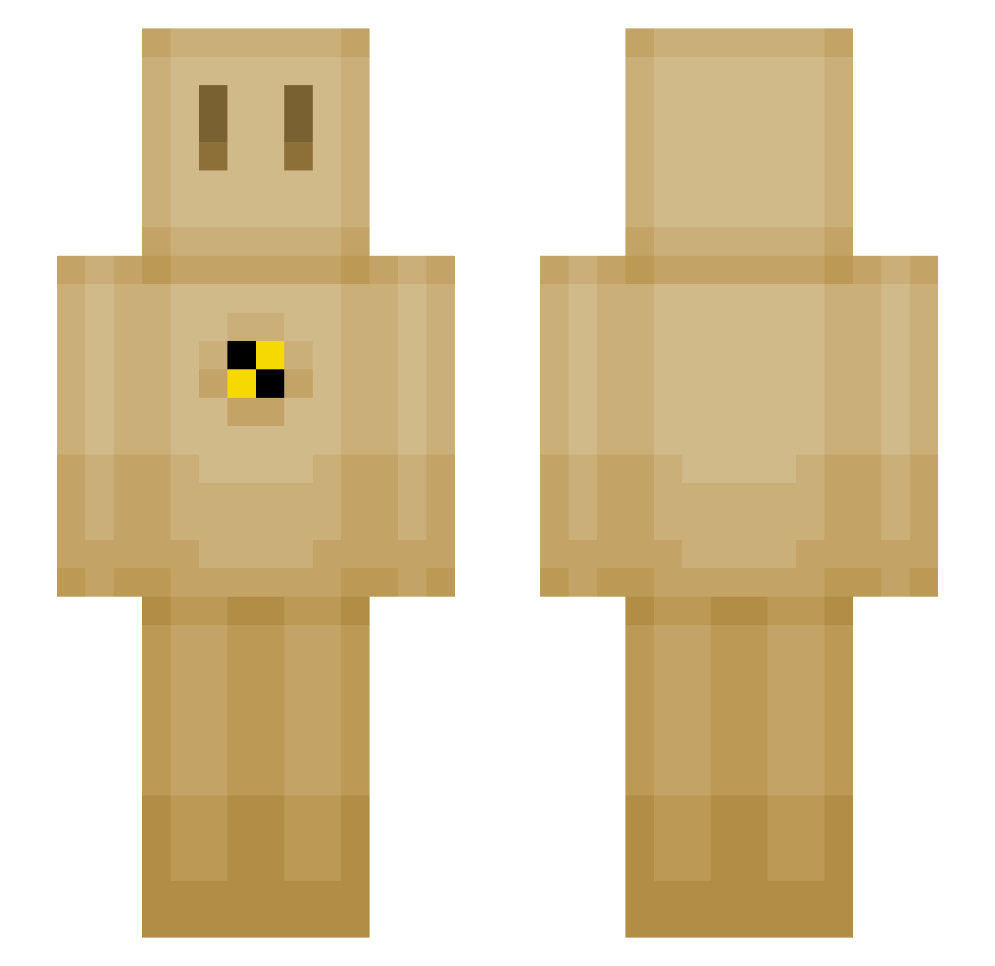 robijn_wasmidel Minecraft skin, front and back view