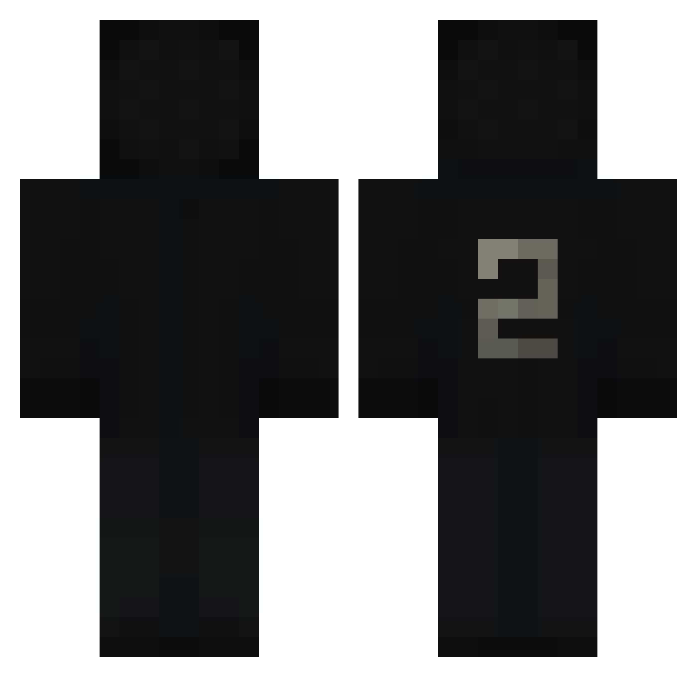 CJSCTekhkrim Minecraft skin, front and back view