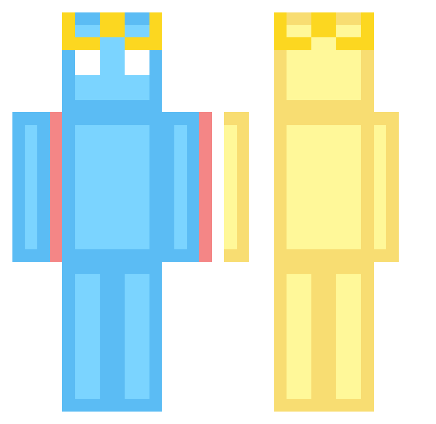 Tryeasy__ Minecraft skin, front and back view
