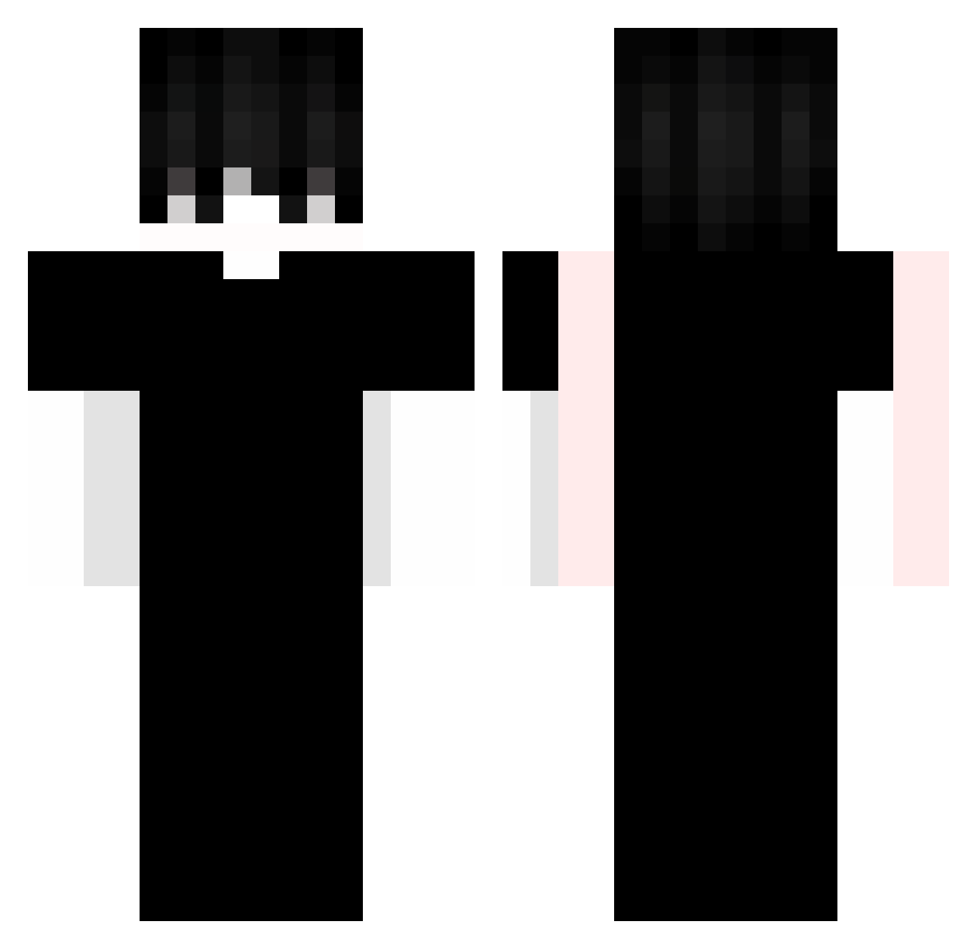 soloXtreme Minecraft skin, front and back view