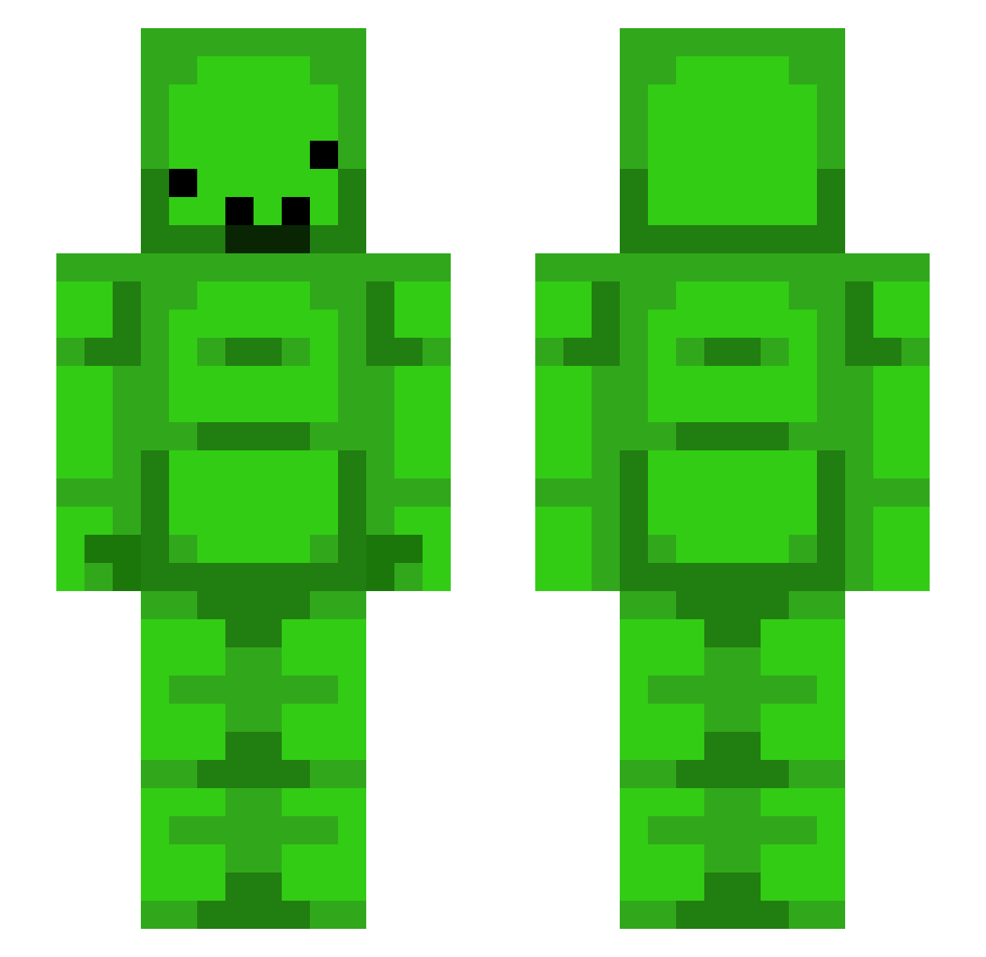 Shirley_2323 Minecraft skin, front and back view