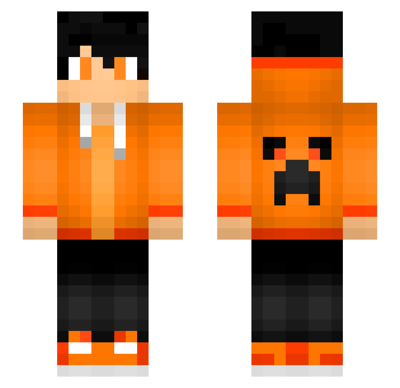 slms_phoenix Minecraft skin, front and back view