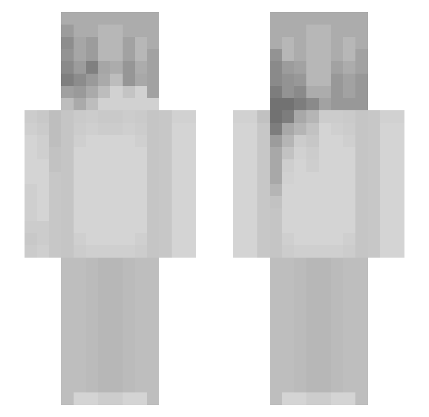 suwah_ Minecraft skin, front and back view