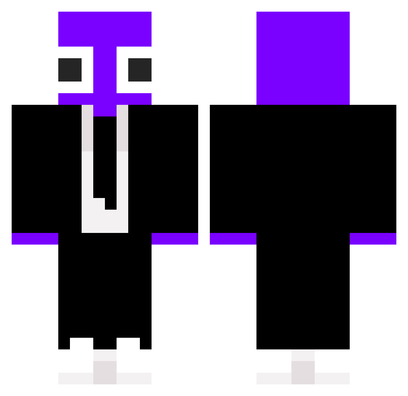 Bleep_Blo0op Minecraft skin, front and back view